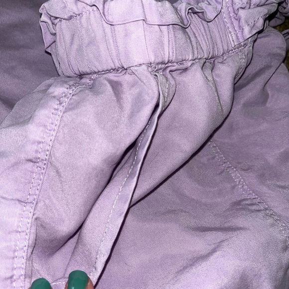 Purple Aerie Flowy shorts size large - Picture 2 of 6
